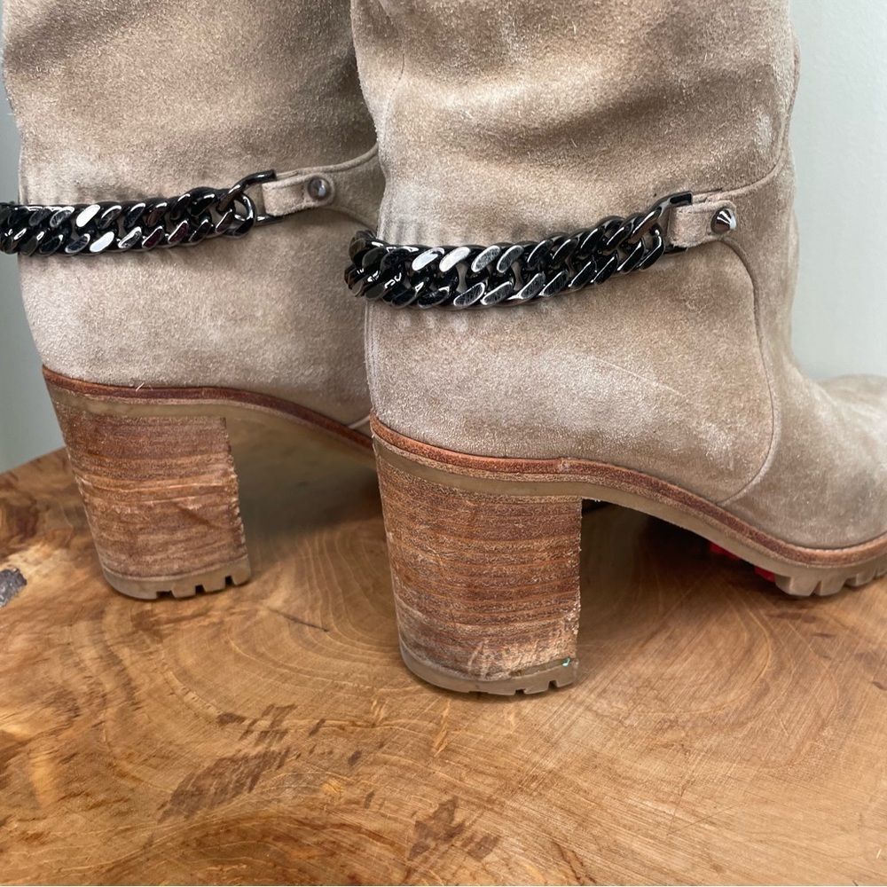 Christian louboutin Veau Vealours Napoloeo boots 38 - Picture 14 of 16